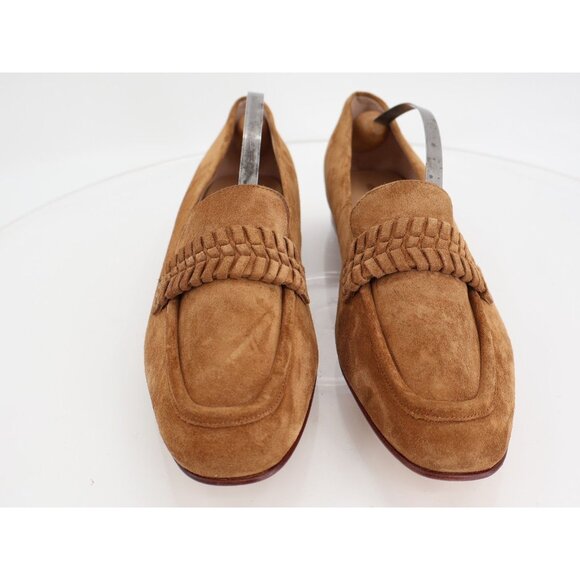 Veronica Beard Arlie Loafer Womens Size 9 M Brown Suede Pointed Toe Slip On Shoe - Picture 4 of 13